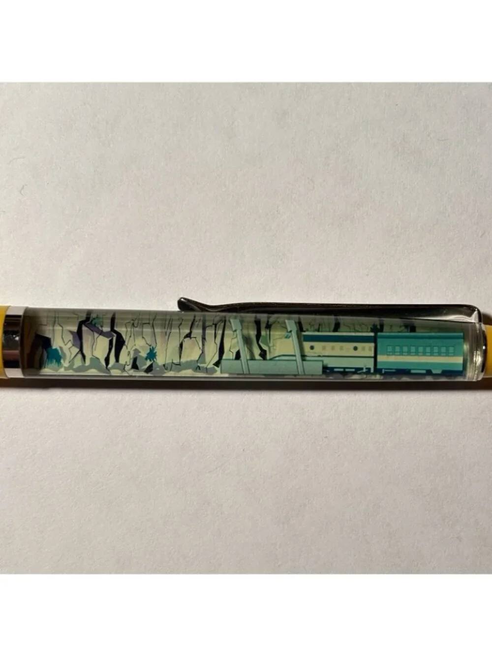 Royal Gorge Route Colorado Floaty Pen Train Engine Moves Railroad Railway Promo